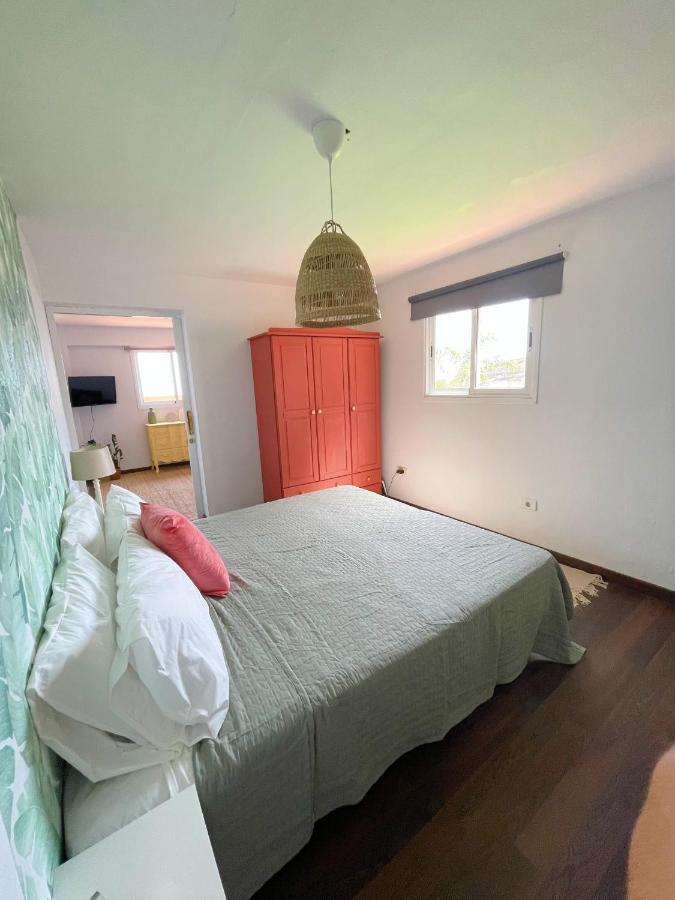 Casa Con Piscina Y Jardin Con Vistas Al Mar Villa Puerto de la Madera Luaran gambar