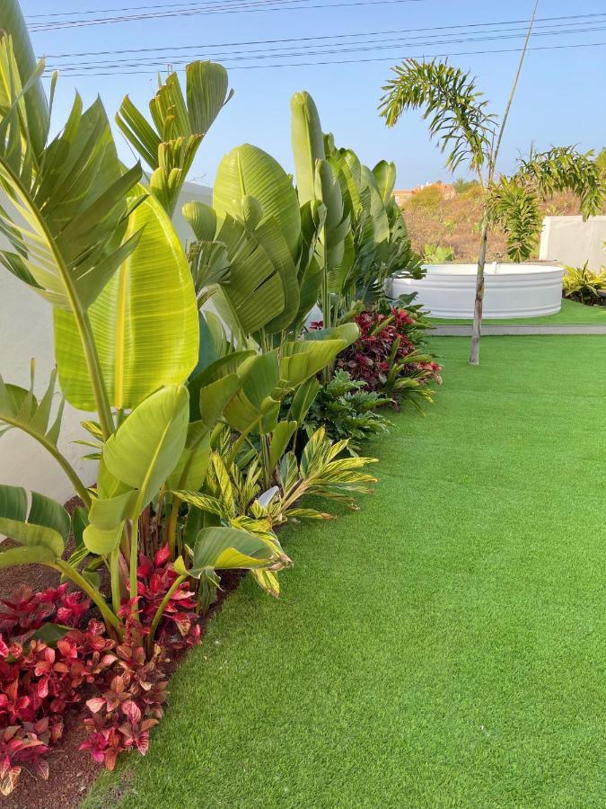 Casa Con Piscina Y Jardin Con Vistas Al Mar Villa Puerto de la Madera Luaran gambar
