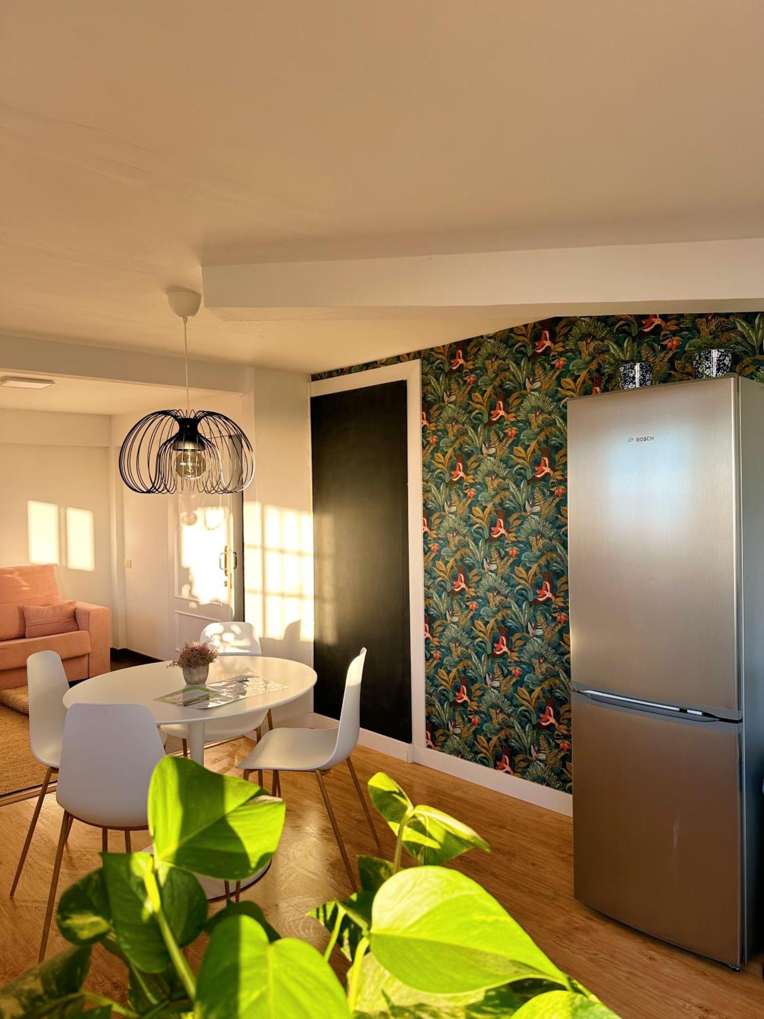 Casa Con Piscina Y Jardin Con Vistas Al Mar Villa Puerto de la Madera Luaran gambar